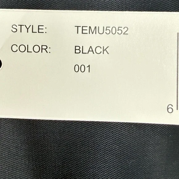 Ellen Tracy Genuine Black Leather Blazer Jacket Tailored Fit Single Button SZ 2 - Picture 6 of 14